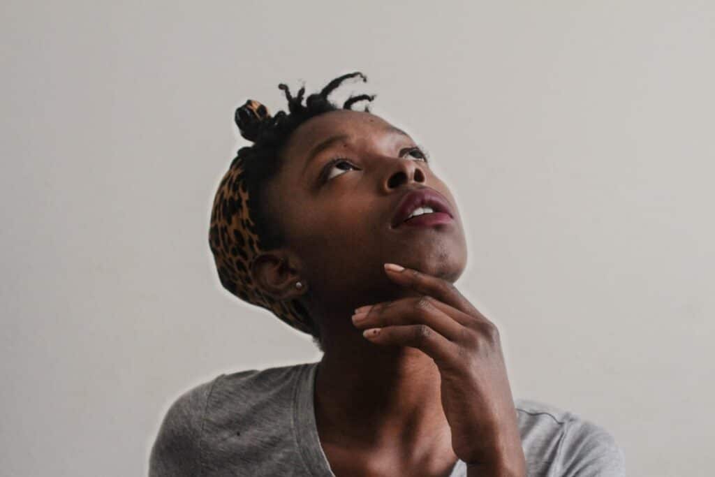 Photo Anxious person